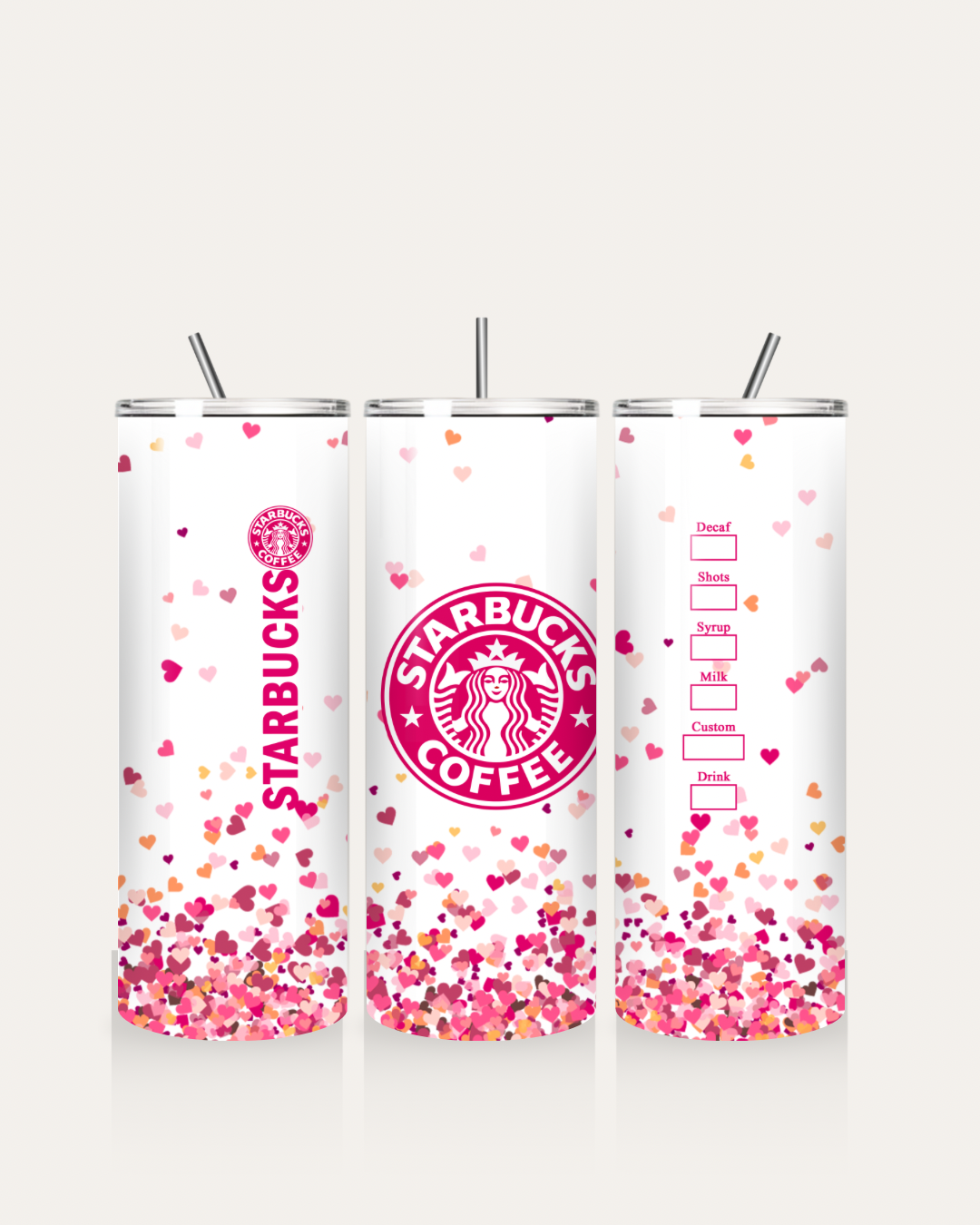 Hearts SB 20oz Tumbler