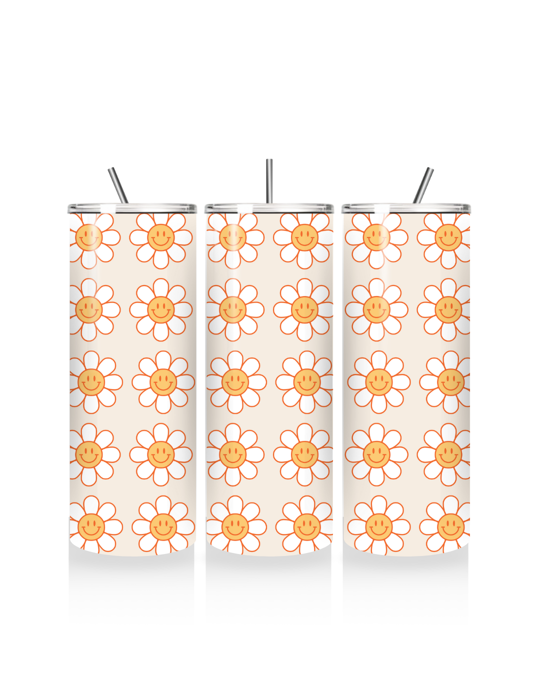Retro Daisy 20oz Tumbler