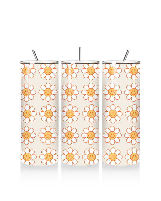 Retro Daisy 20oz Tumbler