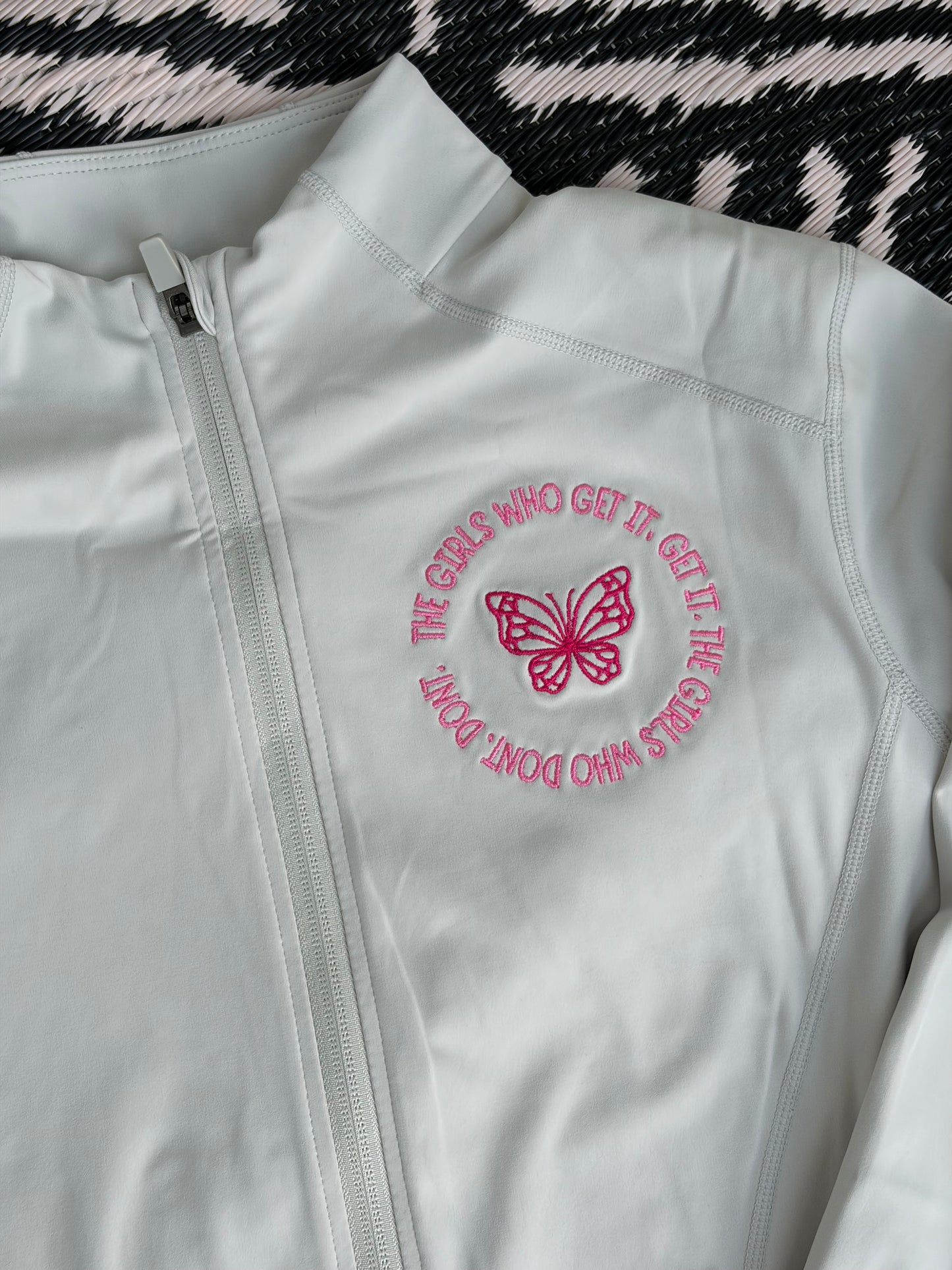 Embroidered Sport Jacket