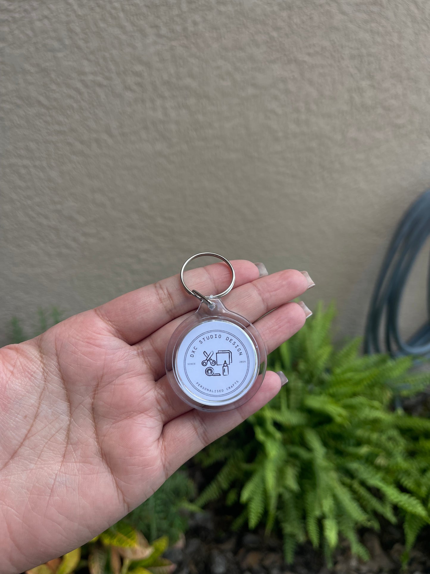 NFC Acrylic Keychain