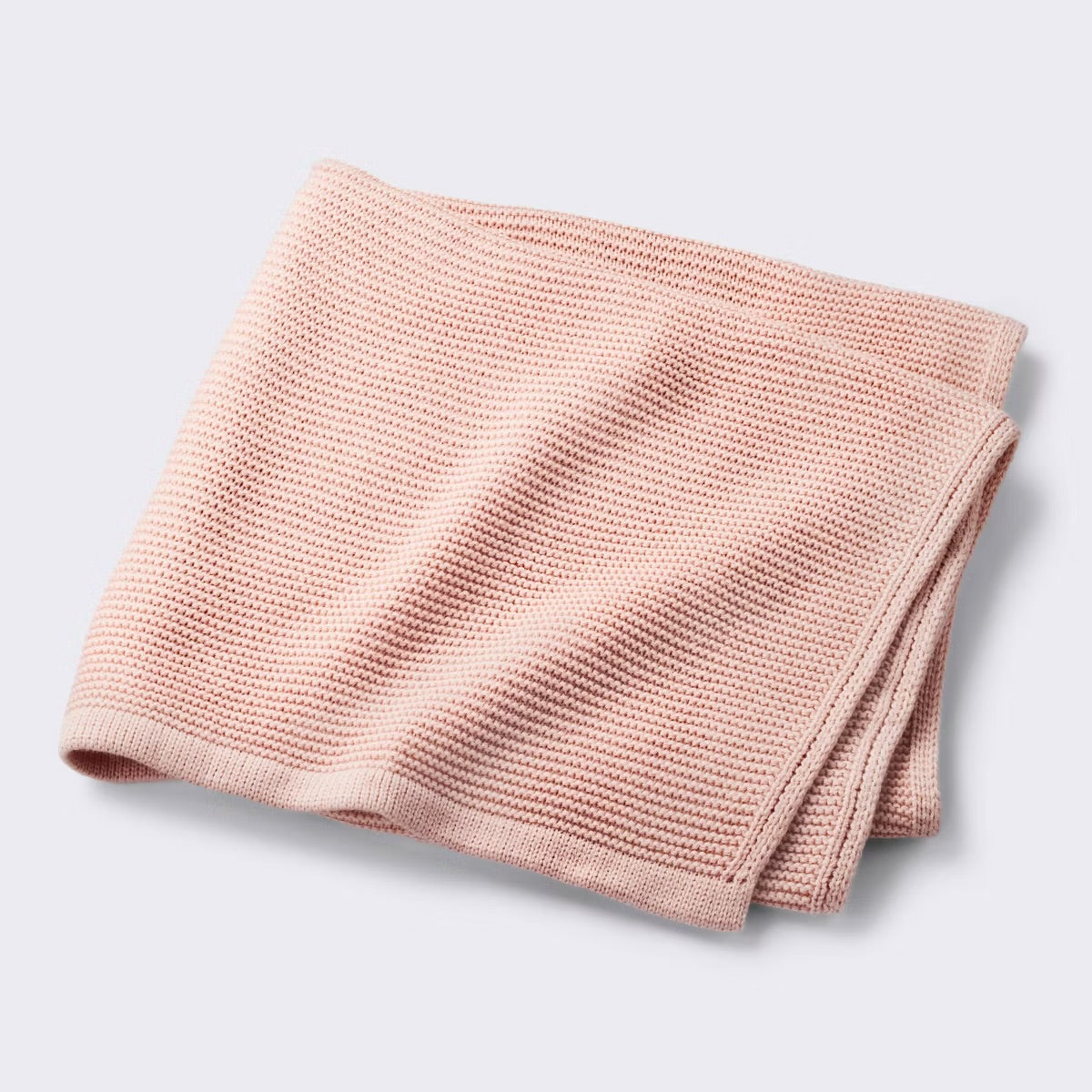 Embroidered Knit Baby Blanket