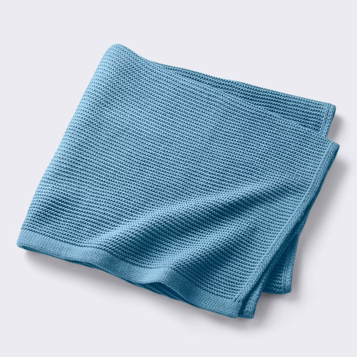 Embroidered Knit Baby Blanket