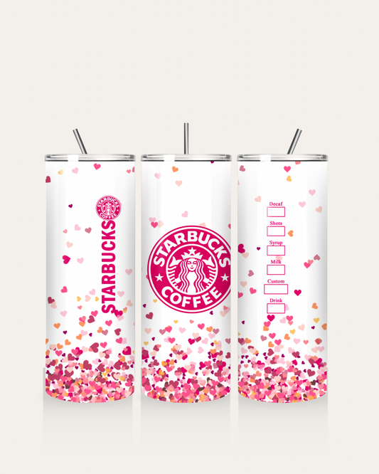 Hearts SB 20oz Tumbler