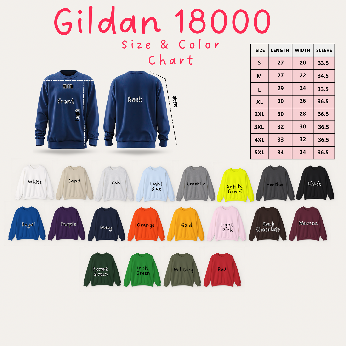 Embroidered Applique Name Sweatshirt