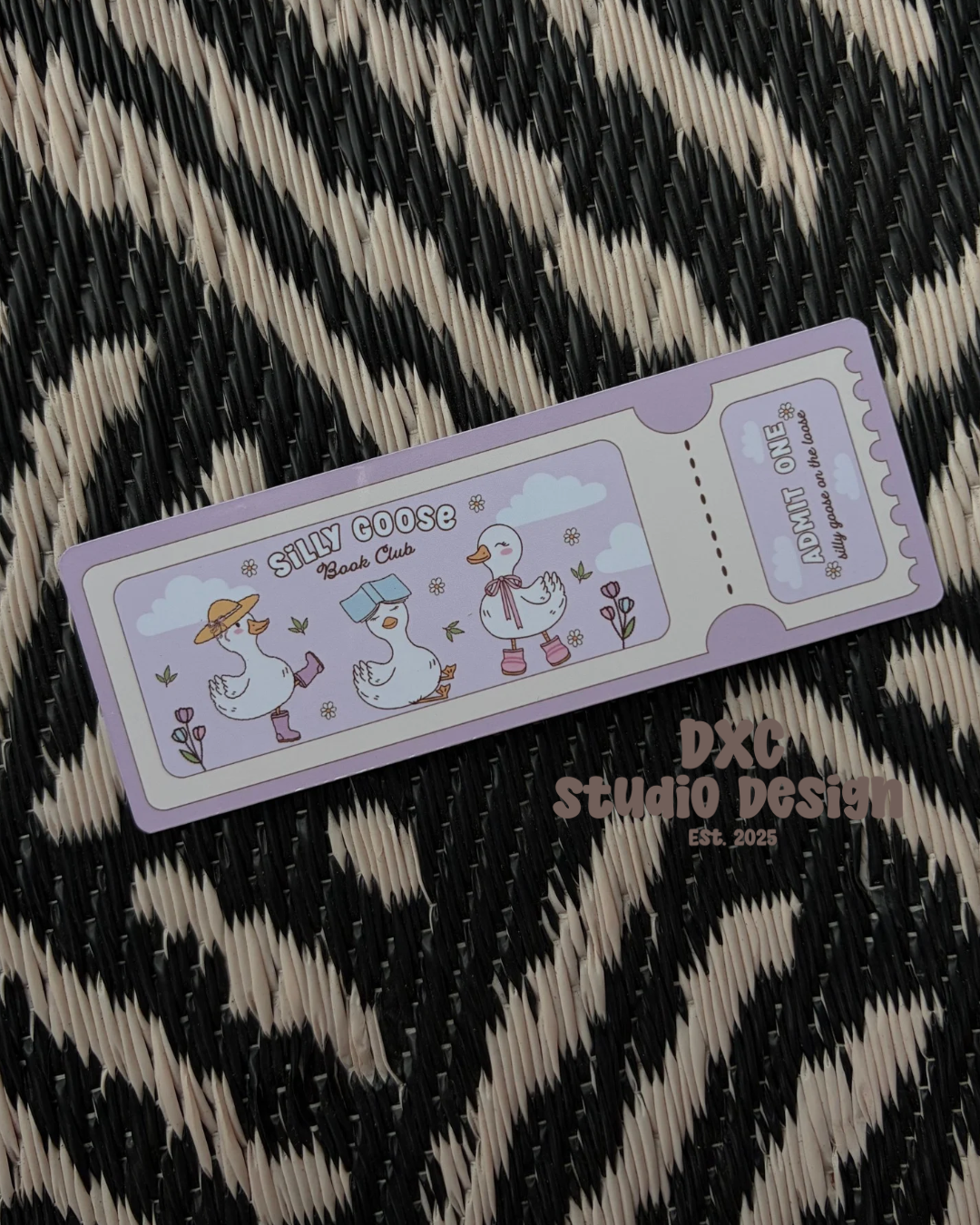Silly goose bookmark