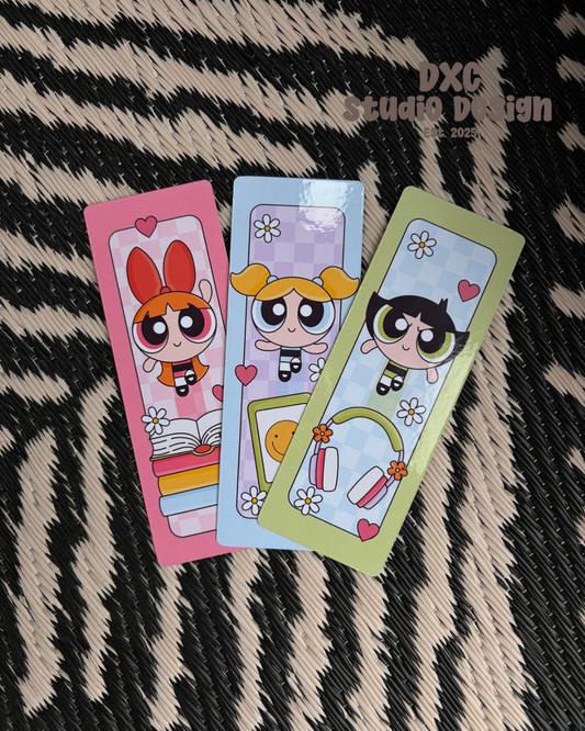 Puff Bookmark Set of 3